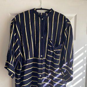 Free People Intimately Button down Short sleeve Shirt
